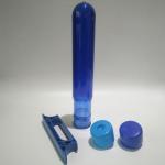 Good Price 700 Gram 750 G 55Mm Bottle Neck Blue Plastic PET 5 Gallon Jar Preform