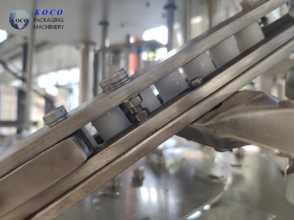 304 Stainless Steel Double Head Liquid Filling Machine Pneumatic Driven 1500BPH