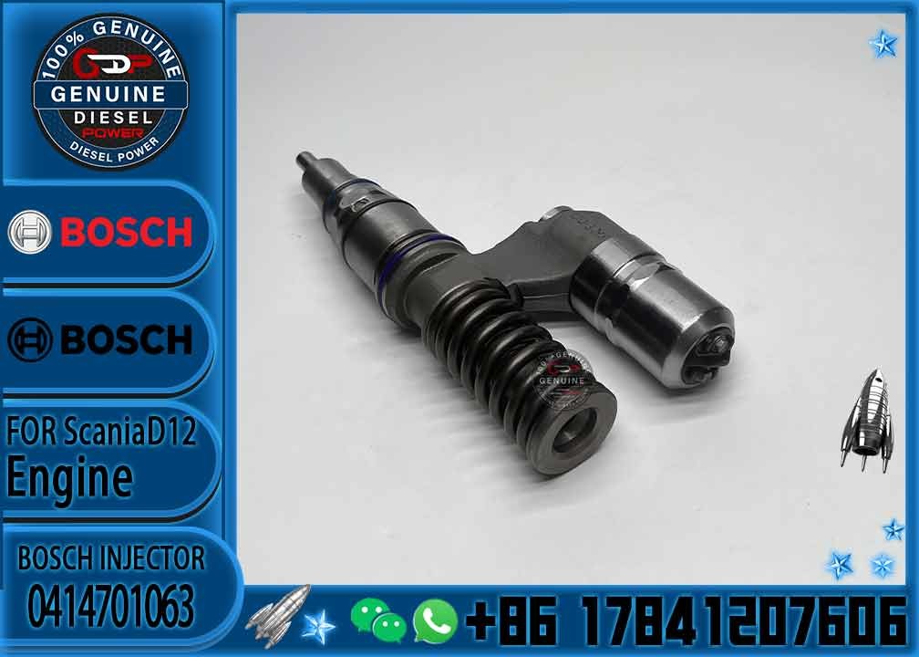 Fuel injector 0414701038 0414701039 0414701063 For SCANIA Injector R500 1548472 1766553 1539350