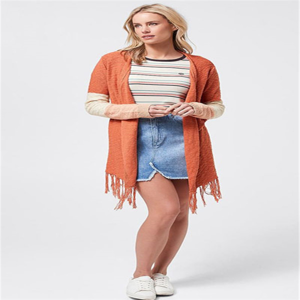 Ladies Color-Blocked Sweaters