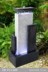 Garden Decor Marble Wood Effect Stone Waterfall Fountain