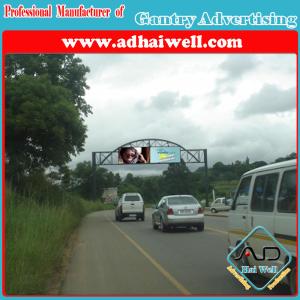 Quality Gantry Billboard Advertising Display Structure (W18 x H4) wholesale