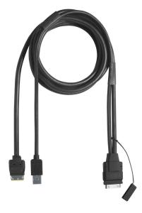 Quality OEM Pioneer CD IU201S USB Audio Vedio Adpter Cable For iPod iPhone 4 4S wholesale
