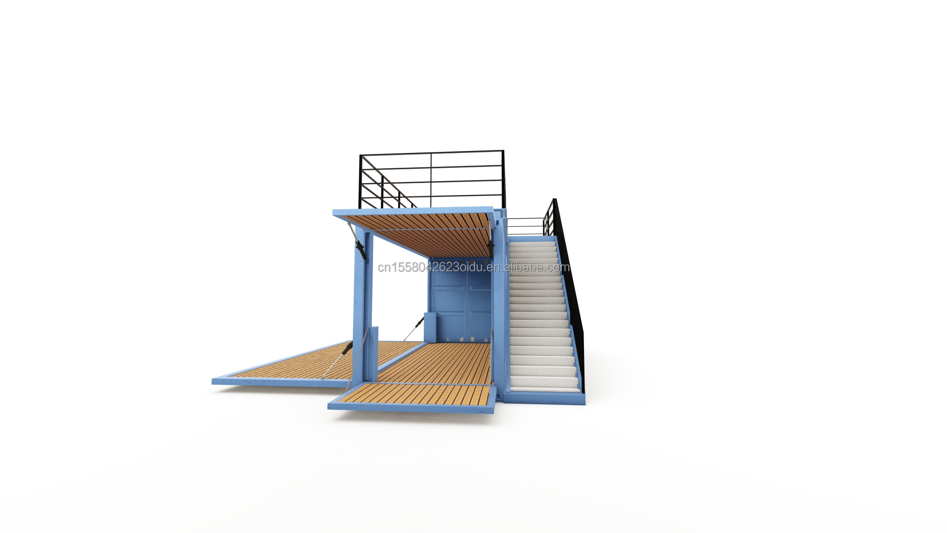 20ft Luxury Prefabricated Expandable Container House Ready Made Flat Pack Villa with Customized Color and Shipping Cost