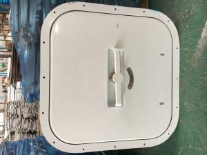 China Watertight Aluminum Embedded Rectangular Marine Hatch Cover on sale