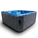 2.2m Outdoor Massage Hot Tub Whirlpool Spa Bathtub For 6 People