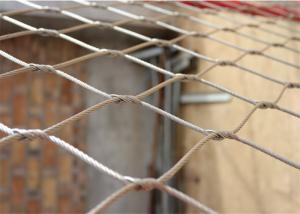 Quality Lightweight Stainless Steel Diamond Wire Mesh Environmental Protection wholesale