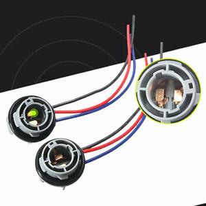 Quality Male Adapter Connector Socket Electrical Wiring Harness BAY15S 1156 BAY15D 1157 wholesale