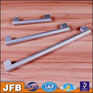 Quality Aluminum extrusion furniture accessory standard stock aluminum door handle Solid square aluminum handle wholesale