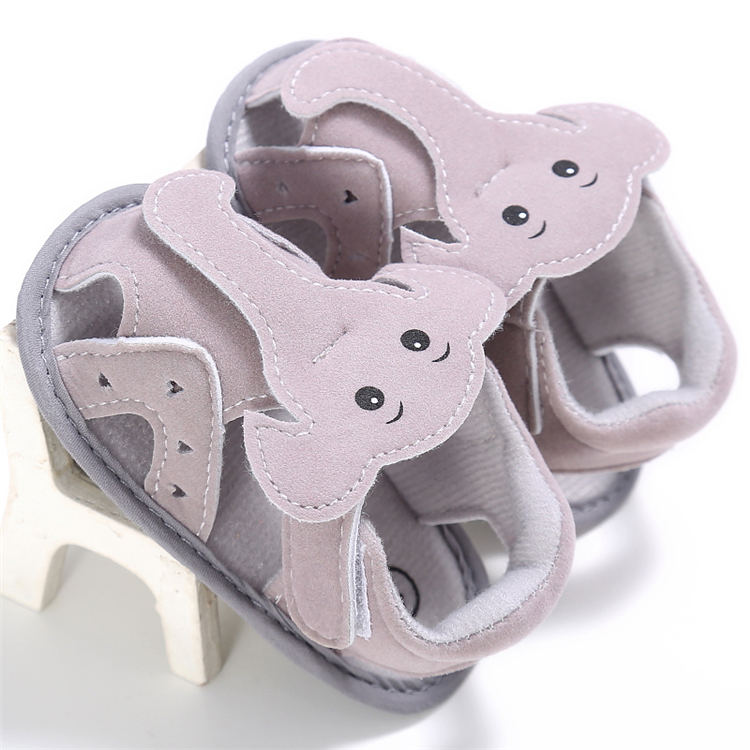 New designed Sandals Animal Elephant soft-sole Outdoor Toddler baby shoes for Boy and Girl