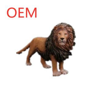 Quality OEM 3D Cartoon Plastic Figures Action Animals Toys With Lion wholesale