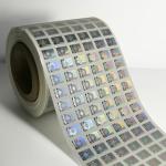 Custom Logo Making Hologram Sticker Labels Cardboard Hot Stamping