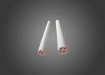 20 * 320mm Metal Oxide Ceramics , Ceramic Insulator Tube For Cartridge Tubular