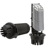 Outdoor Aerial 288 core Fiber Optic Joint Enclosure 6in 6out Dome Splice Closure