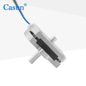 Quality NEMA 11 Double Shaft Stepper Motor Ultra Flat 0.5A 28*28*9.5mm For SMT Feed wholesale