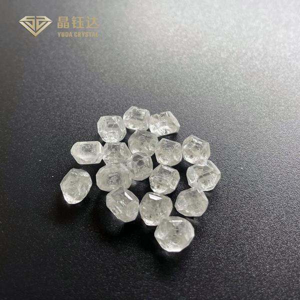 Cheap 5mm To 8mm 1.5 Carat VS SI HPHT Rough Diamond 2 Carat White Diamond for sale