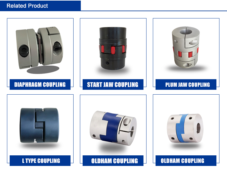 Detachable Aluminium Alloy Coupling Flexible Motor Shaft Coupler Connector