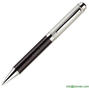 Quality personalized carbon fibre metal pen,logo personalized gift pen wholesale