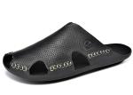 Summer Daily Leisure Mens Leather Slippers Outside Dragged Flip Flop Sandals