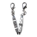 OEM Keychain Mini Pen , Musical Notation Stylus Pen Keychain