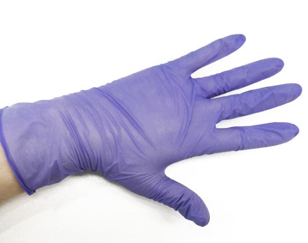 Medical grade non sterile disposable powder free nitrile glvoes latex free