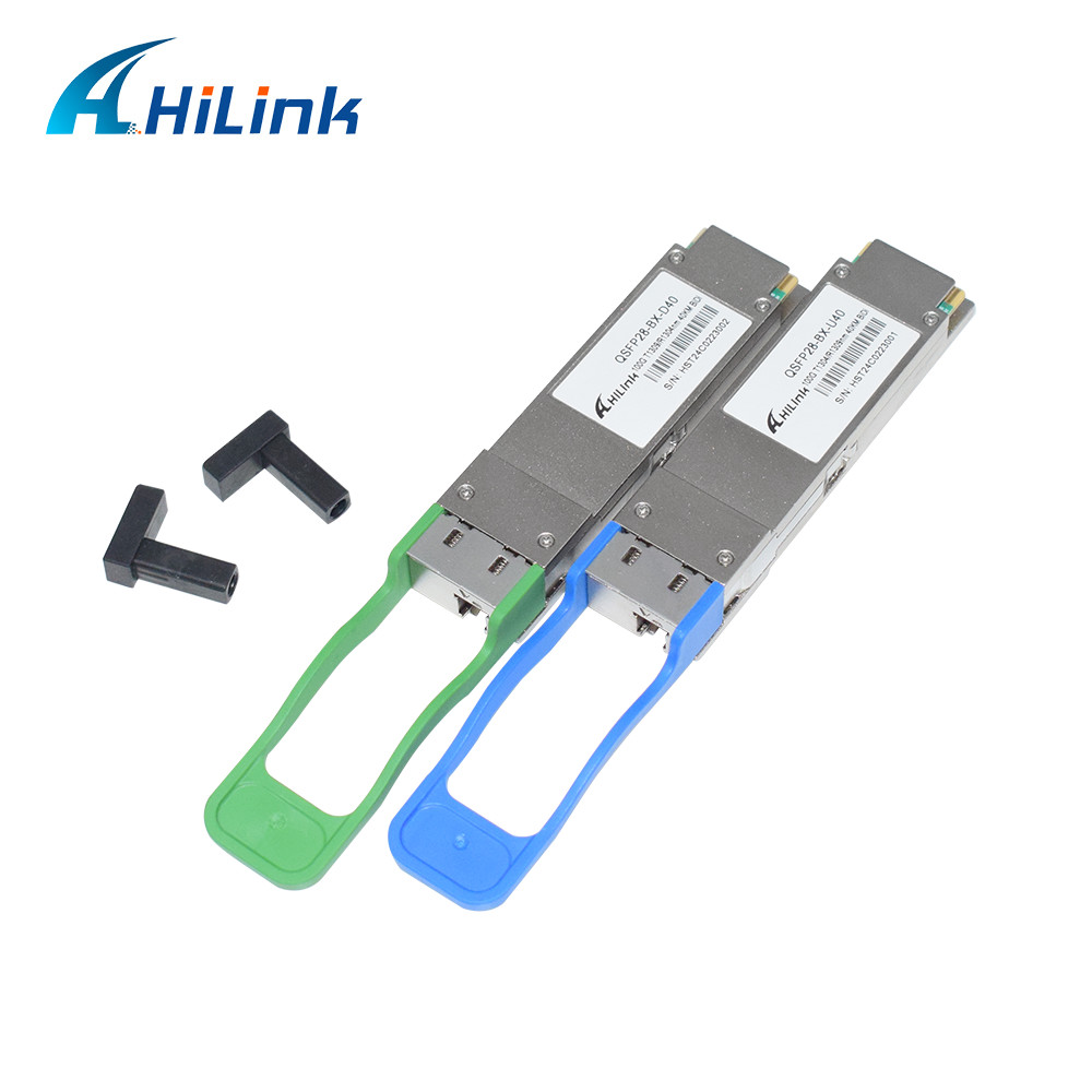 100GBASE-ER BIDI 40KM Simplex LC 1304/1309nm EML+APD QSFP28-BX-D40 Transceiver