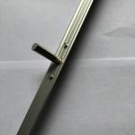 2.3mm European Standard Aluminum Casement Window Transmission Bar Window