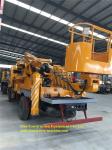 Yellow Special Purpose Truck 16m Telescopic Boom Aerial Work Truck