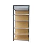 New Style Factory Wholesale Wood Grain Shelves Supermarket Rack Cold Rolled
