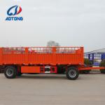 40 Ton Fence Cargo Trailer 2 Axle Stake Fence Semi Trailer for Cargo Transportat