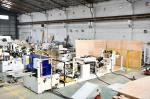 Fully automatic high speed napkin paper serviette quarter folding machinery