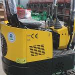 EURO 5 One Ton Mini Excavator CE Small Excavation Equipment Tailless Slewing