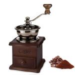 8oz Beech Vintage Hand Crank Manual Coffee Grinder For Espresso