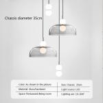 Glass Pendant Light Post-modern Pendant Lamp Bedside Living Room stairwell