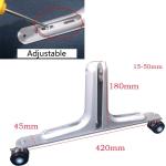 Metal Holder Feet Aluminum Alloy Room Divider Privacy Screens Divider Partition