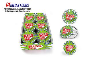 Quality 12g Spearmint Flavor Fresh Breath Mints Press Candy For Throat wholesale