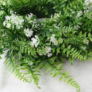 Quality Hotel Artificial Eucalyptus Leaves Garland 42cm PE PP wholesale