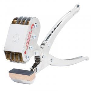 Quality 21cm Veterinary Custom Tattoo Kit , Cattle Tattoo Kit Mirror Polish Finish wholesale