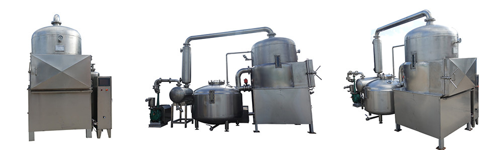 Automatic Vacuum Frying Equipment , Potato Chips Frying Machine Reliable Working
