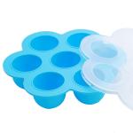 Baby Complementary Silicone Ice Trays Food Grade Customized Color With Lids