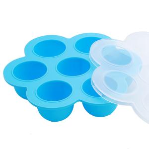 Quality Food Grade Material Eco-friendly Soft Heat Resisting Silicone Ice Tray Pastry Maker Egg Bites Mold wholesale