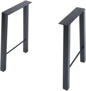 Quality 22 Inch Coffee Modern Metal Table Legs Contemporary Metal Dining Table Bases wholesale