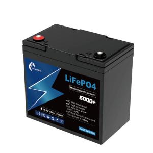 Quality Deep Cycle 24V Lifepo4 Battery Pack 50ah Lithium Battery Rechargeable wholesale