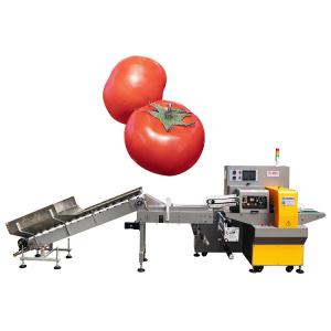 Quality PLC PET Fresh Persimmon Fruit Vegetable Packing Machine wholesale