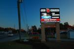 Outdoor led commercial advertising display panel price P10 SMD full color