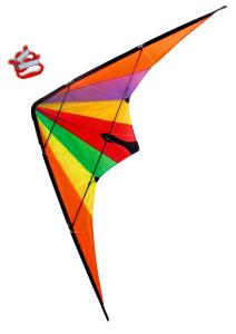 Quality 160*80cm Polyester Delta Stunt Kite For Spring wholesale