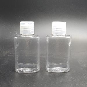 Quality Transparent Disinfectant Gel 50ml Capacity Plastic Container Bottles wholesale