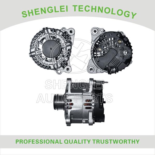 Clutch Pulley Type Volkswagen Car Alternator , OEM 0124525010 Volkswagen
