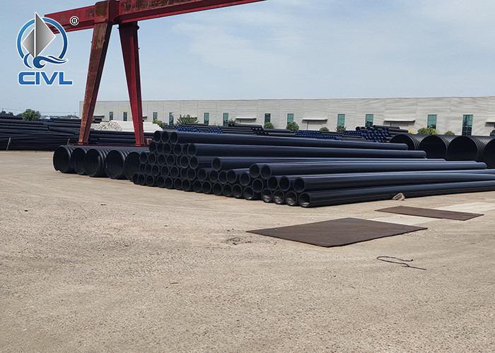 8M Length PE Water Supply Pipe DN20-800 HDPE Mine Gas Pipe