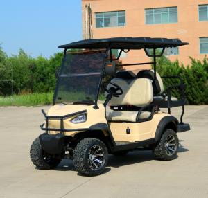 Quality Lead-acid Battery Operated 4 Passenger Customized Off Road Electric Golf Cart wholesale